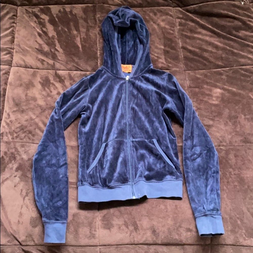 Juicy Couture Velour Hoodie Jacket